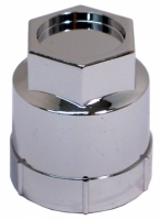 E6116S CAP SET-WHEEL-LUG NUT COVER-CHROME-20 PIECES-84-96