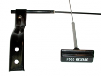 E6539 CABLE ASSEMBLY-HOOD RELEASE-WITH HANDLE AND PLASTIC CASING-USA-77-79