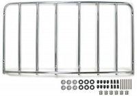 E6866 RACK KIT-LUGGAGE-6 HOLE DESIGN-CHROME-WITH MOUNTING HARDWARE-68-75-NO LONGER AVAILABLE