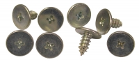 E8004 SCREW SET-WINDSHIELD WEATHERSTRIP RETAINER-CONVERTIBLE PILLAR-8 PIECES-63-67