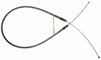 E22325 CABLE-EMERGENCY BRAKE-STAINLESS STEEL-FRONT-64-66 - Temporarily Unavailable