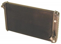 E8947 RADIATOR-ALUMINUM-DIRECT FIT-NATURAL FINISH-BIG BLOCK-AUTOMATIC-69-72