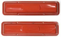 E9945 COVER-VALVE-327-PAINTED STEEL-PAIR-63-66-NOT CURRENTLY AVAILABLE.