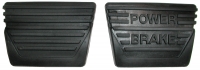 EC771 PAD-BRAKE AND CLUTCH PEDAL-MANUAL-WITH POWER BRAKES-PAIR-63-67
